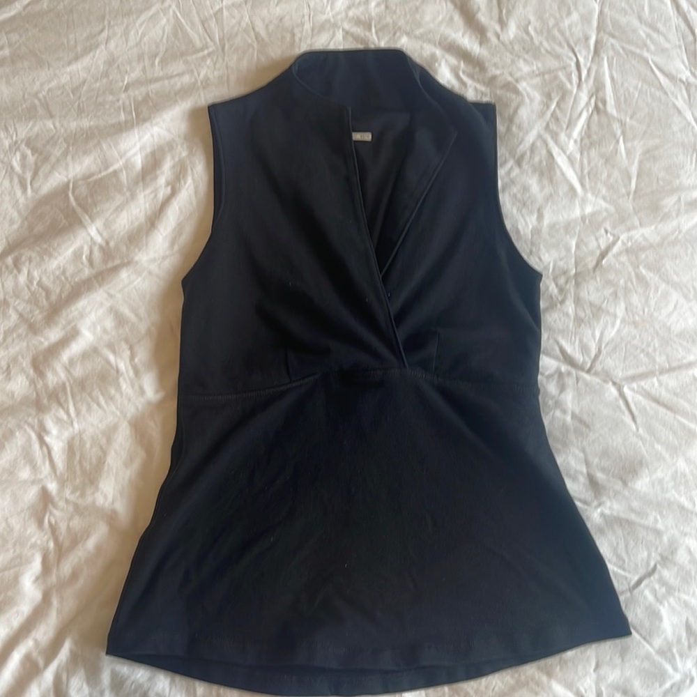 lululemon athletica Black Sleeveless Tank Top